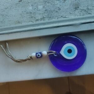 Blue Evil Eye Wall Hanging